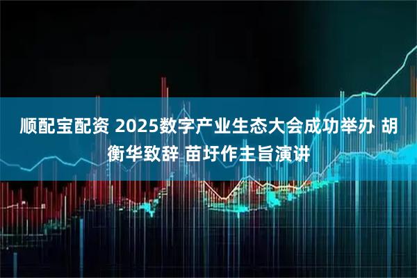 顺配宝配资 2025数字产业生态大会成功举办 胡衡华致辞 苗圩作主旨演讲