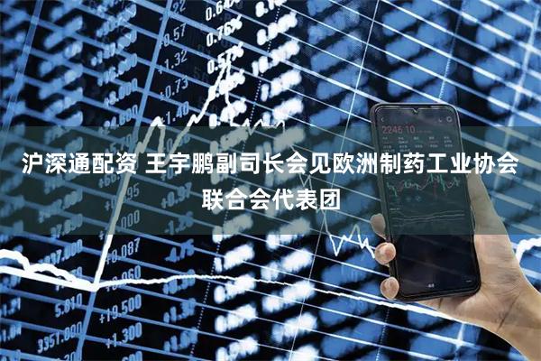 沪深通配资 王宇鹏副司长会见欧洲制药工业协会联合会代表团